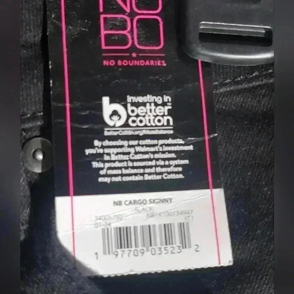 No Bo HIGH-RISE SKINNY. FITTED THROUGH HIP AND THIGH. STRETCH size 13 - Picture 3 of 6